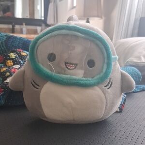 Gray Shark Squishmallow